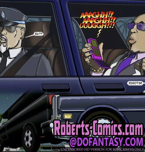 I was afraid of this, never send the monkey to bring you banana - Black van 7 Miami underground