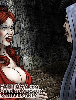 He turned her over so that he could see her naked buttocks and he pulled them apart to reveal her sex lips - The Curse of Isthar (GQS - Godesses, Queens and Slaves)