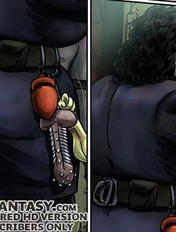 They had straps around their breasts and their vulva - Black Star Inferno
