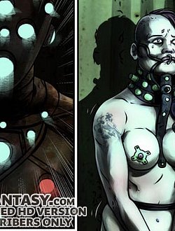 They had straps around their breasts and their vulva - Black Star Inferno