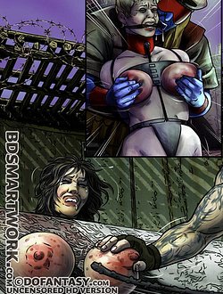 The bastard just wanted to hurt me on my most sensitive places - Black Star Inferno