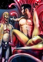 We'll see how you fuck with your cock cut off - Black Star by Mr Kane