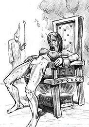 You witches have to be purified by fire - Burning at the stake by Rougin