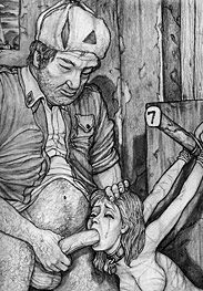 Good girls, sweet girls - Brianna was sobbing as Gramps' cock started to force it's way into her sore pussy by Hines