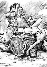 You're a worthless fucker, sort of dead meat - Loggers by Rougin