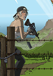 You're coming with me - The woods have eyes by Gary Roberts