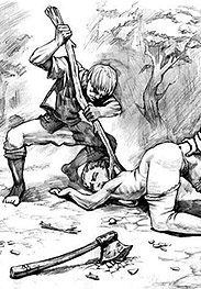 You'll keep this fat ass of yours high and tight - Loggers by Rougin